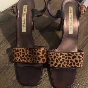 (Vintage) Via Spiga Cheetah Heels..